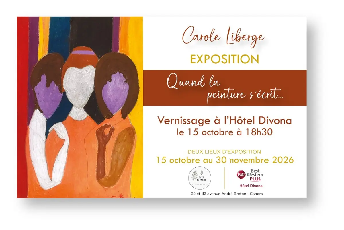 Exposition de Carole Liberge à l'Hôtel Divona