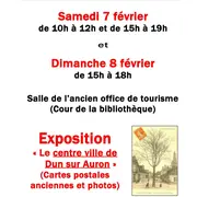 Exposition de cartes postales Le Centre-ville de Dun-sur-Auron