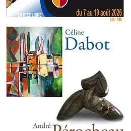 Exposition de Céline Dabot et André Pérocheau au Four Pontet à Magné