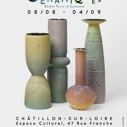 Exposition de céramiques Entre Terres et Lumière de Grégoire Lemaire