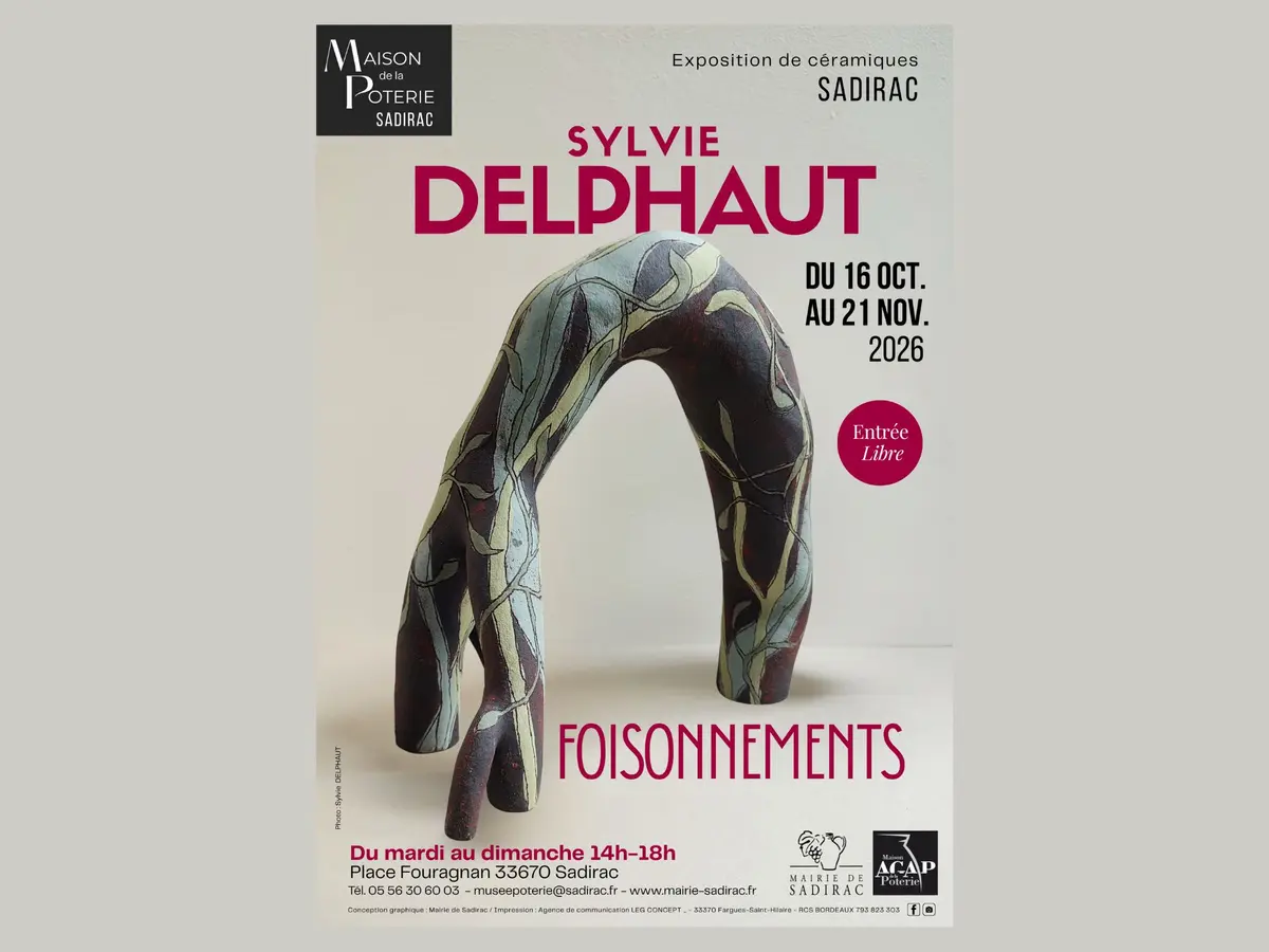 Exposition de céramiques Foisonnements de Sylvie Delphaut