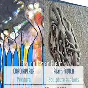 Exposition de Chachapeala et d'Alain Favier