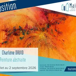 Exposition de Charlène David (peinture abstraite)