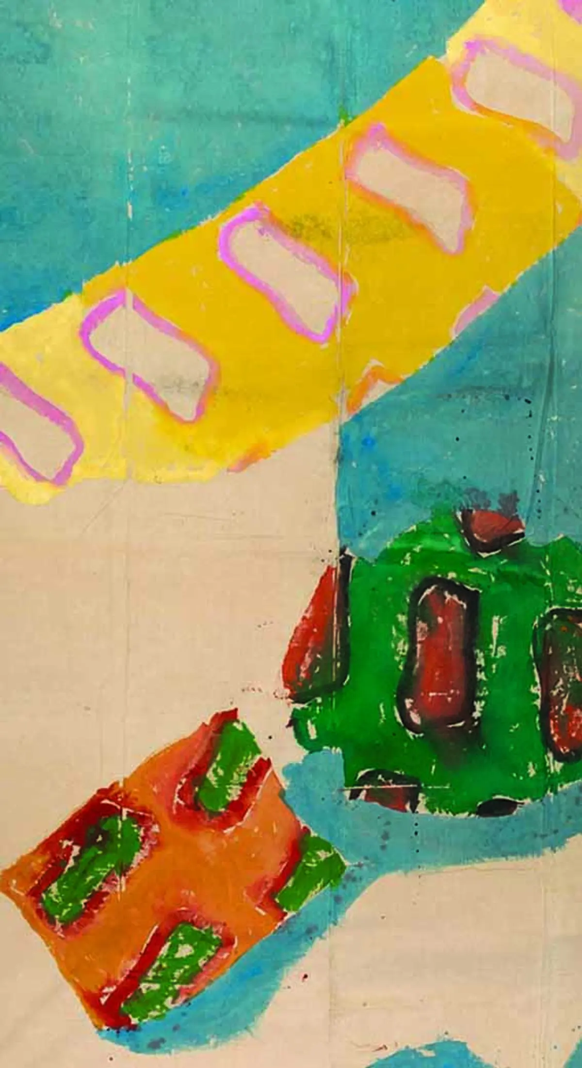 Exposition de Claude Viallat