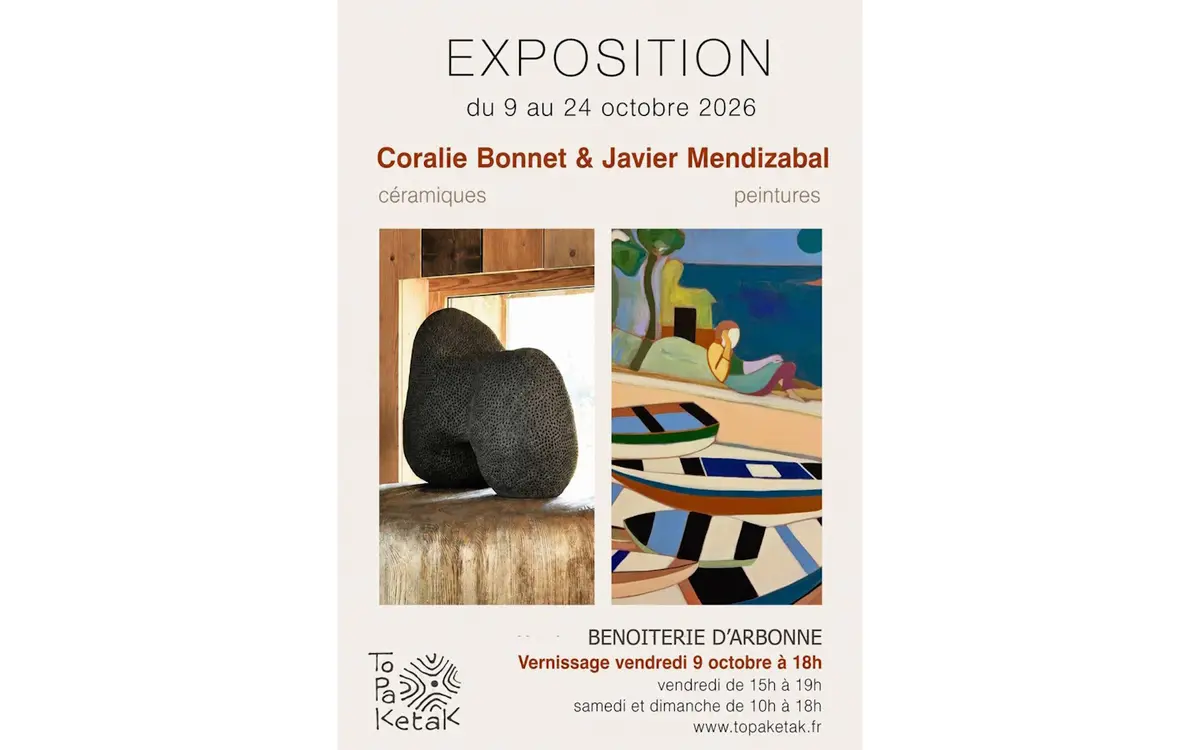 Exposition de Coralie Bonnet et Javier Mendizabal