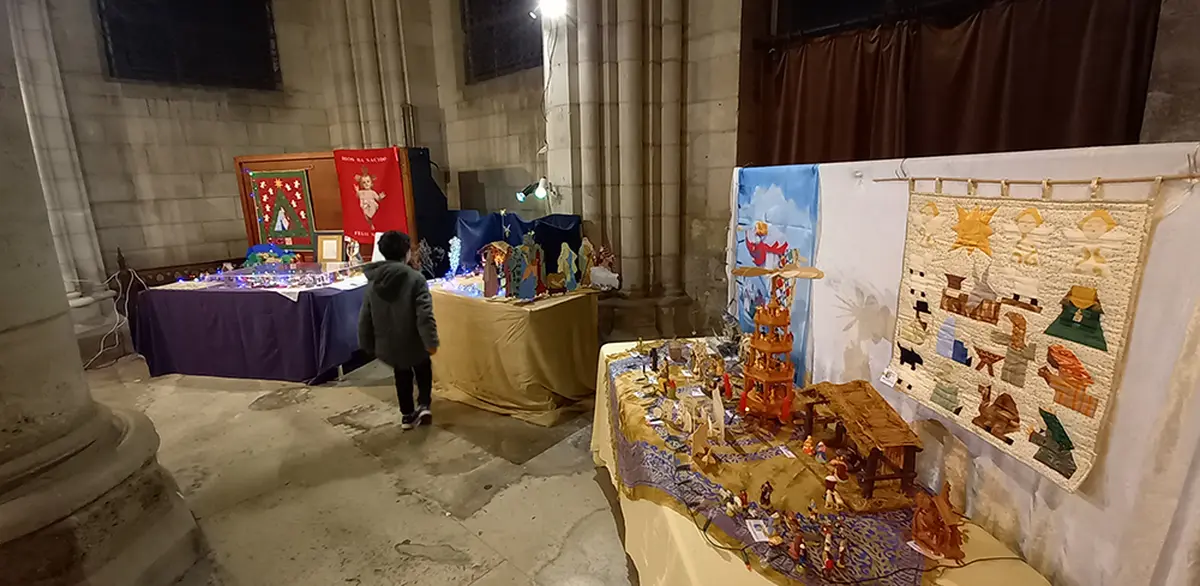Exposition de crèches à Laon