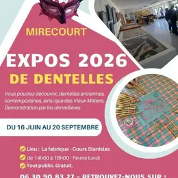 Exposition de dentelles