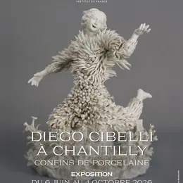 Exposition de Diego Cibelli au Château de Chantilly : Confins de porcelaine