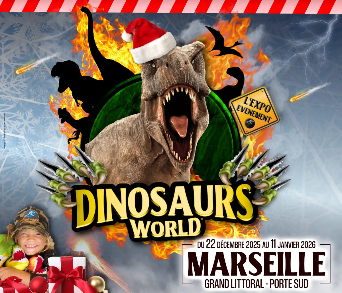 Exposition de dinosaures • Dinosaurs World