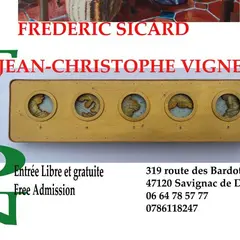 Exposition de Frederic SICARD et Jean Christophe VIGNEAU