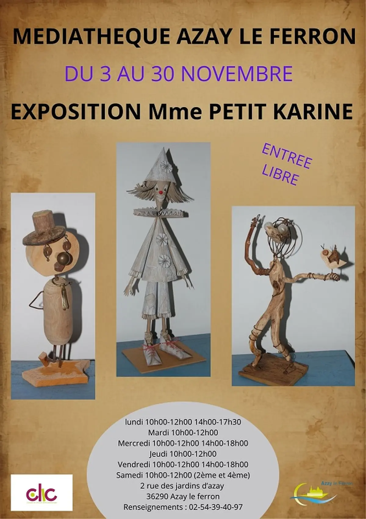 Exposition de Karine Petit