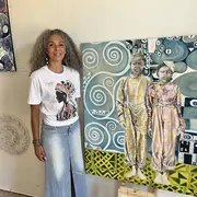 Exposition de l'artiste Andra Daans