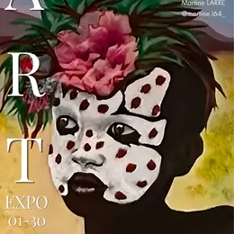 Exposition de l'artiste Martine Larre au Bar du Fronton