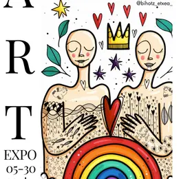 Exposition de l'artiste Mathilde SAKOUVOGUI au Bar du Fronton