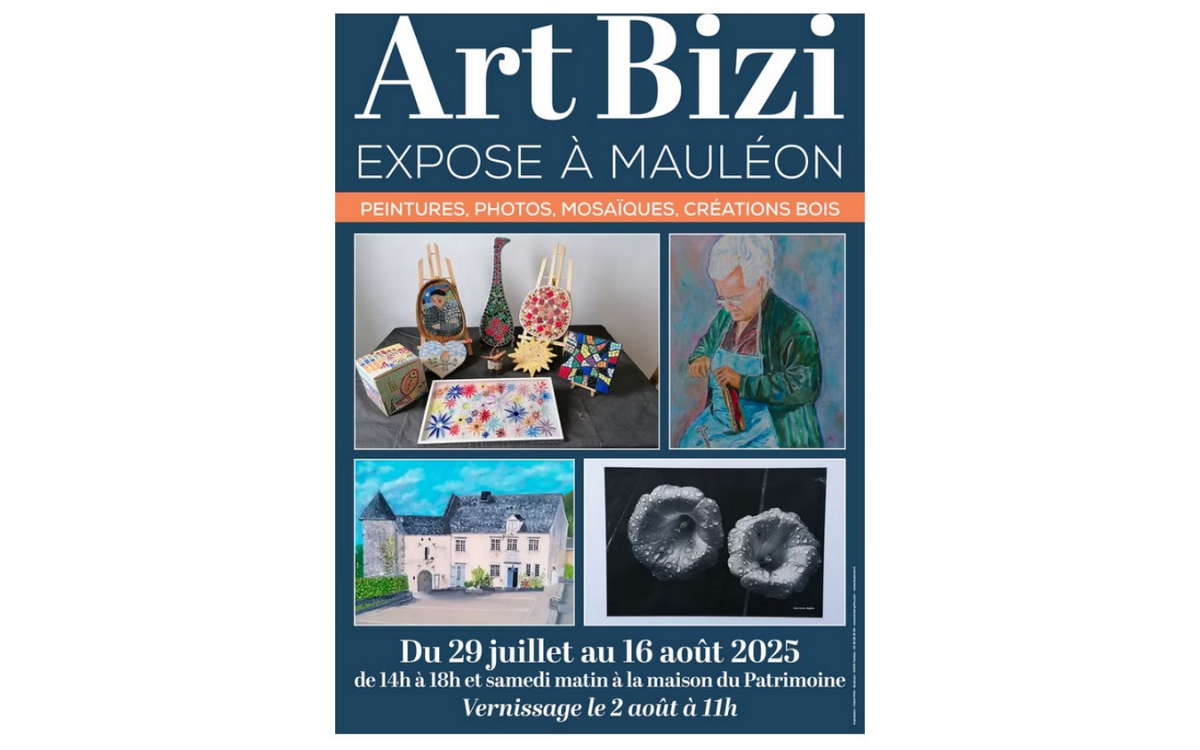 Exposition de l'association Art Bizi