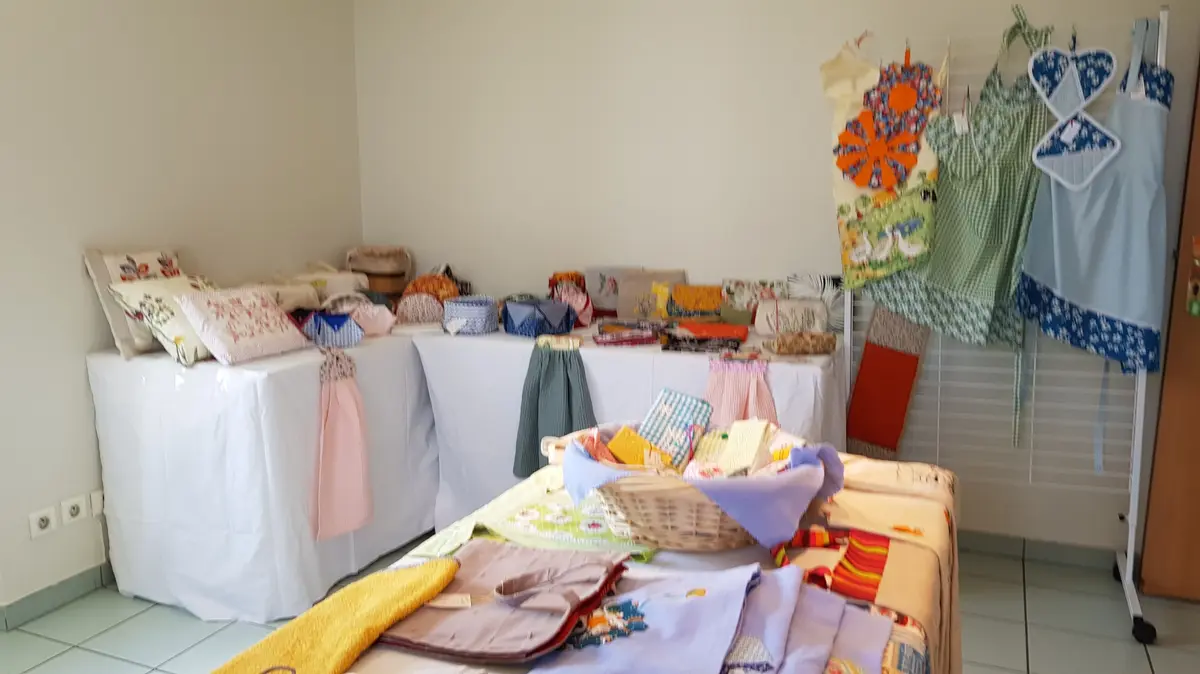 Exposition de l'association Cous'y Vitte