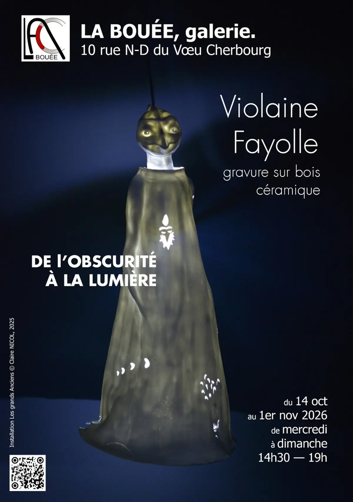 Exposition De l'obscurité à la lumière