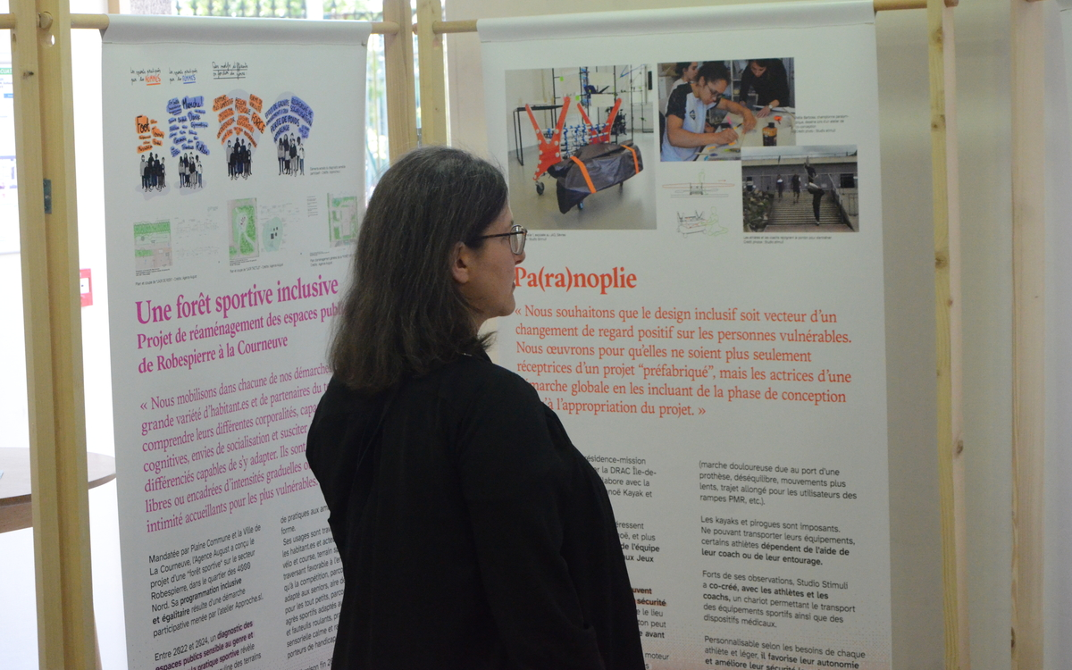 Photo exposition de la fabrique des discriminations au design inclusif