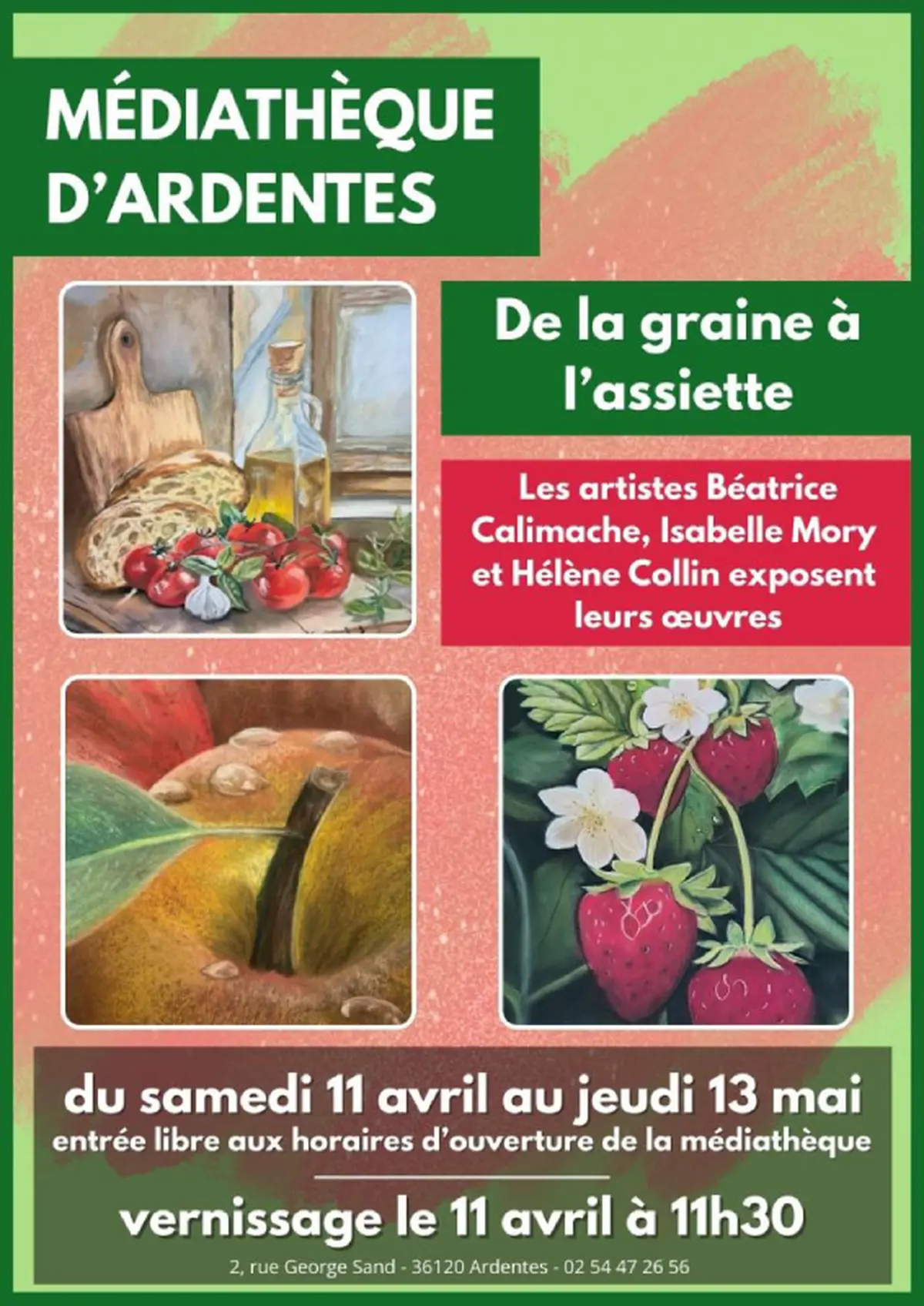 Exposition : De la graine à l'assiette