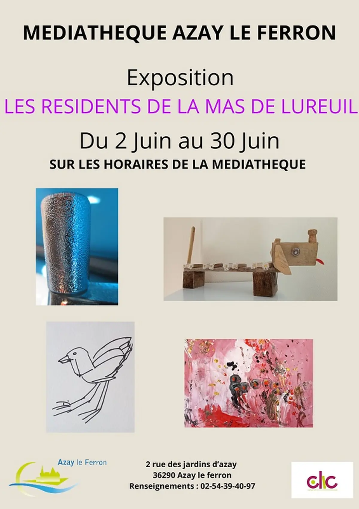 Exposition de la MAS de Lureuil