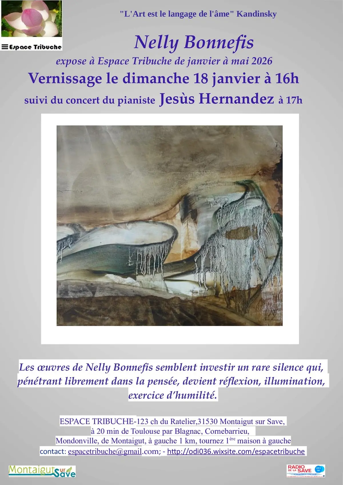 Exposition De La Peintre Nelly Bonnefis