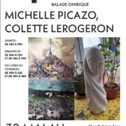 Exposition de Michelle Picazo et de Colette Lerogeron