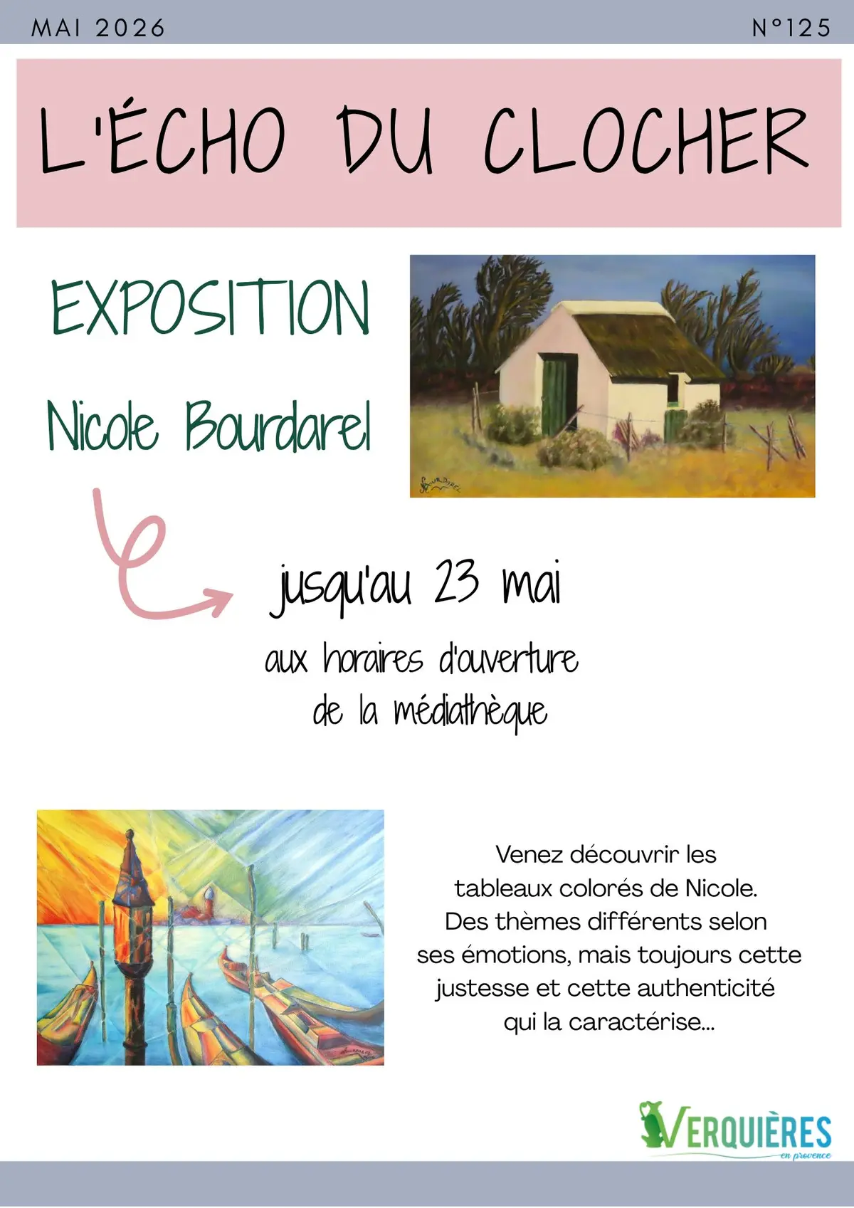 Exposition de Nicole Bourdarel