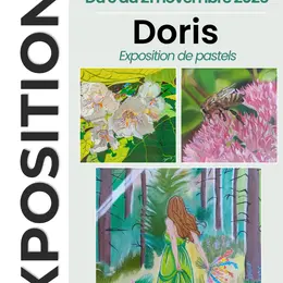 Exposition de pastels de Doris