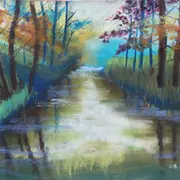 Exposition de pastels par Gérard Touret