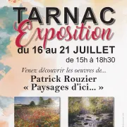 Exposition  de Patrick ROUZIER Paysages d\'ici...