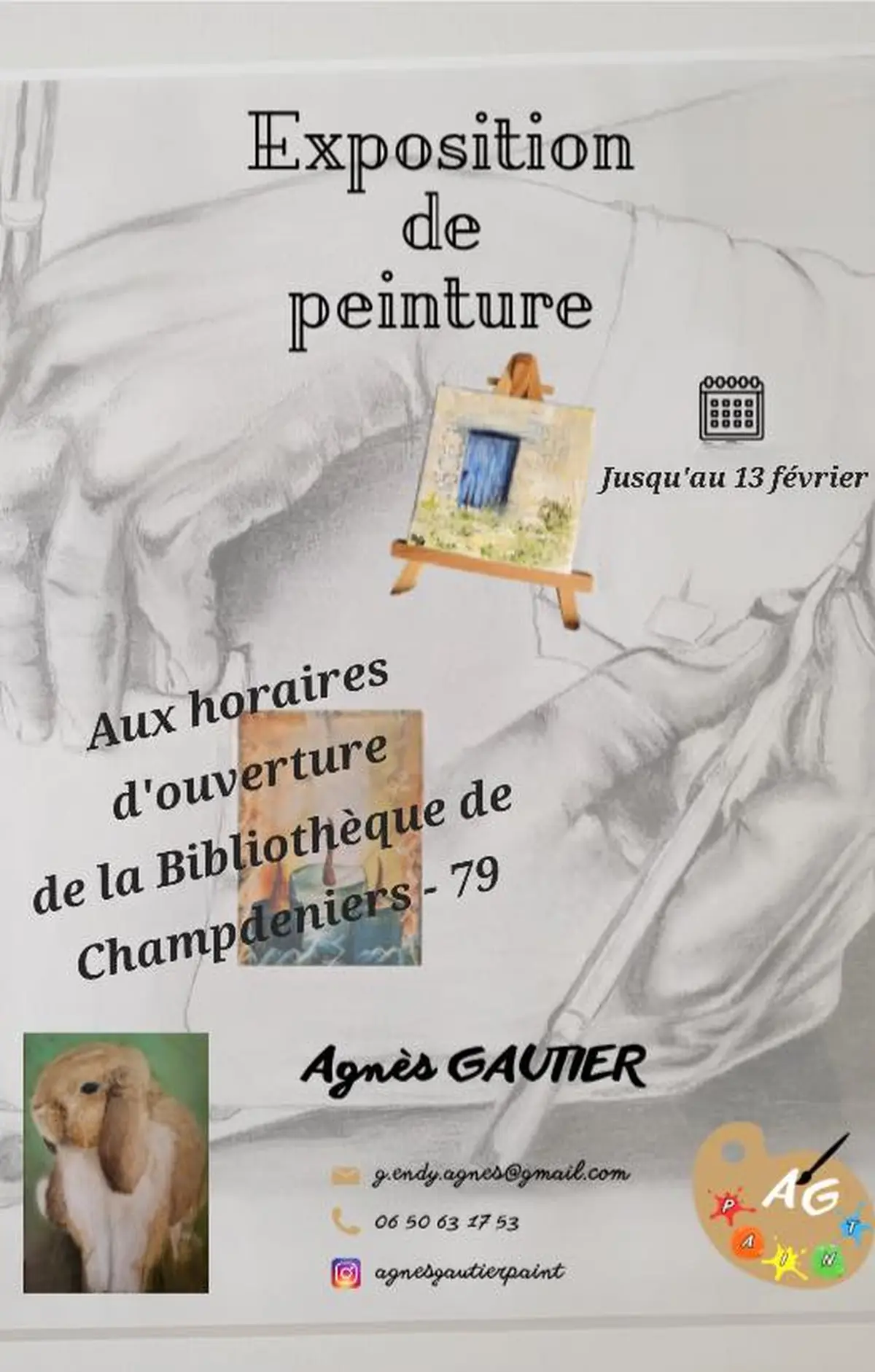 Exposition de peinture : Agnès GAUTIER
