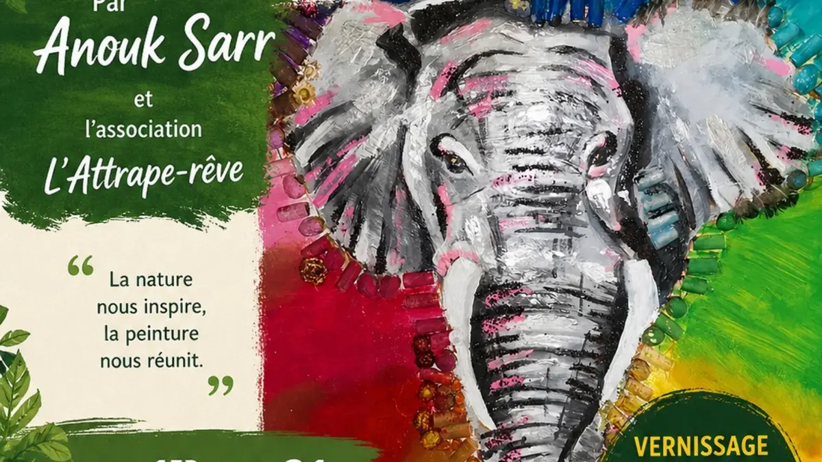 Exposition de peinture - Anouk Sarr & L'Attrape rêve