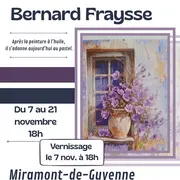 Exposition de peinture - Bernard FRAYSSE