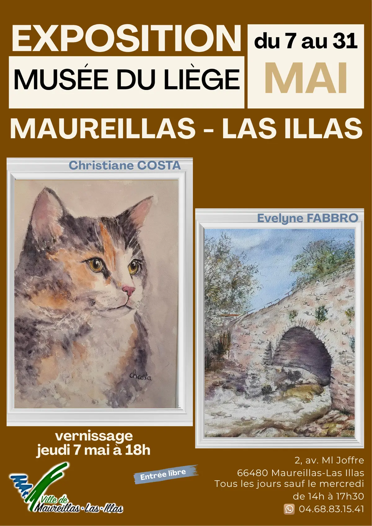 Exposition De Peinture Christiane Costa Et Evelyne Fabbro