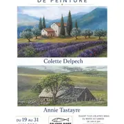 Exposition de peinture - Colette Delpech et Annie Tastayre