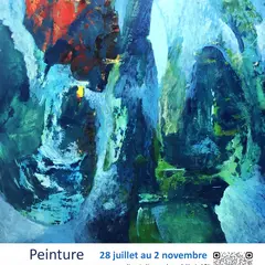 Exposition de peinture d'Isabelle De Voldère Nuit d'été