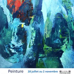 Exposition de peinture d'Isabelle De Voldère Nuit d'été