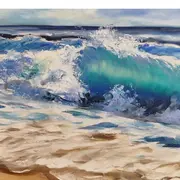 Exposition de peinture de Cathy Victoire