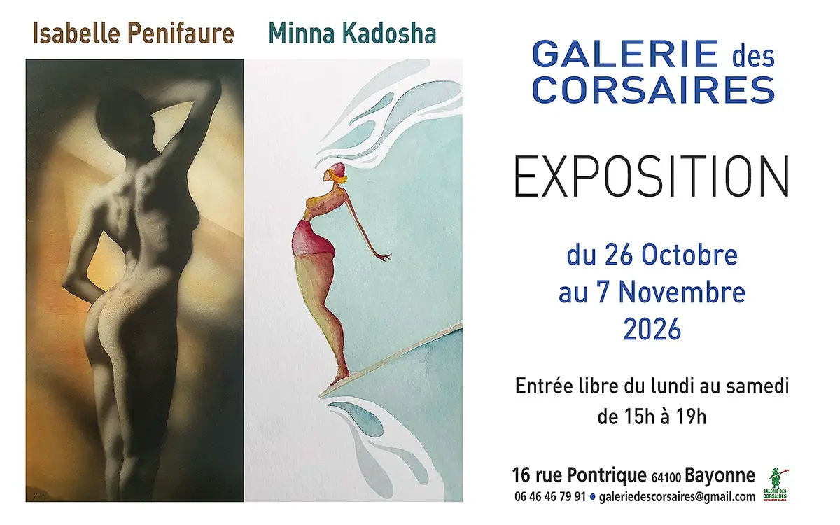 Exposition de peinture de Isabelle Penifaure et Minna Kadosha