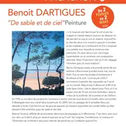 Exposition de peinture De sable et de ciel par Benoit Dartigues