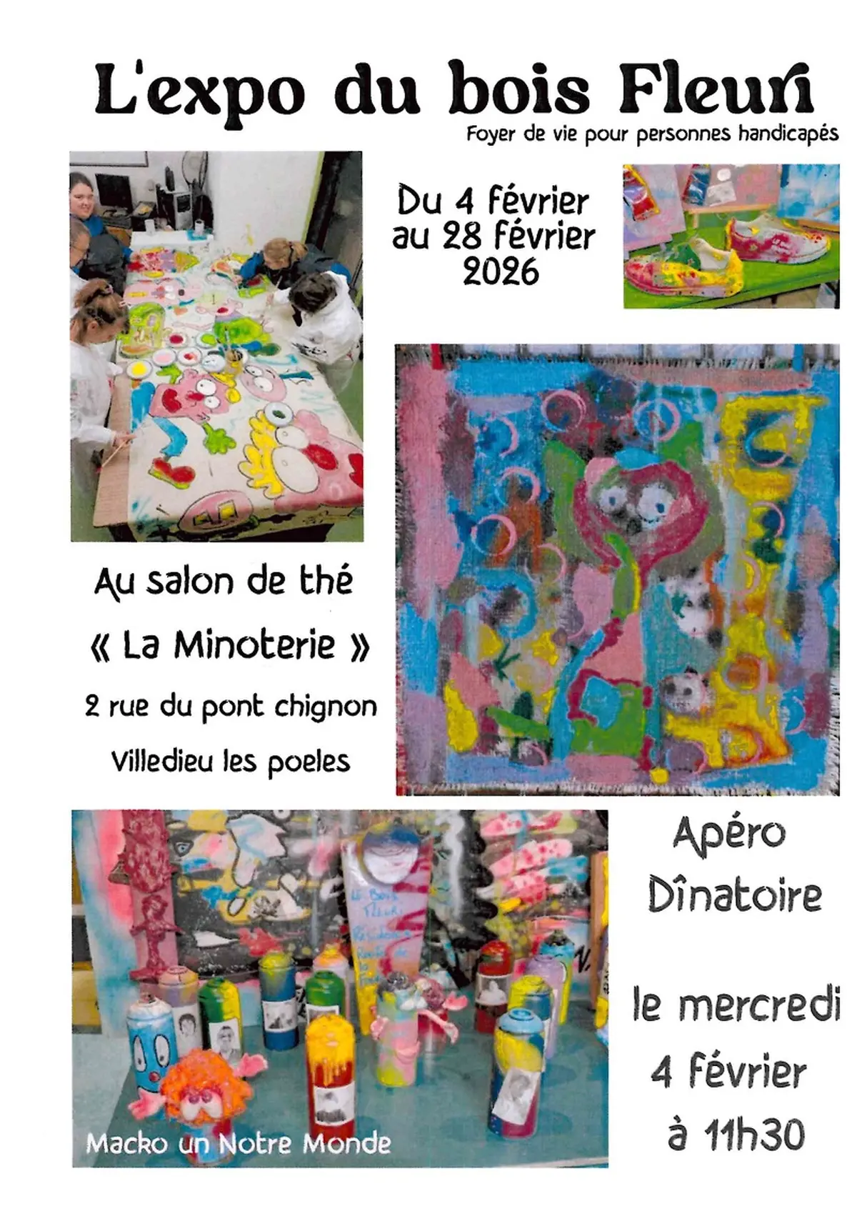 Exposition de peinture du Bois Fleuri