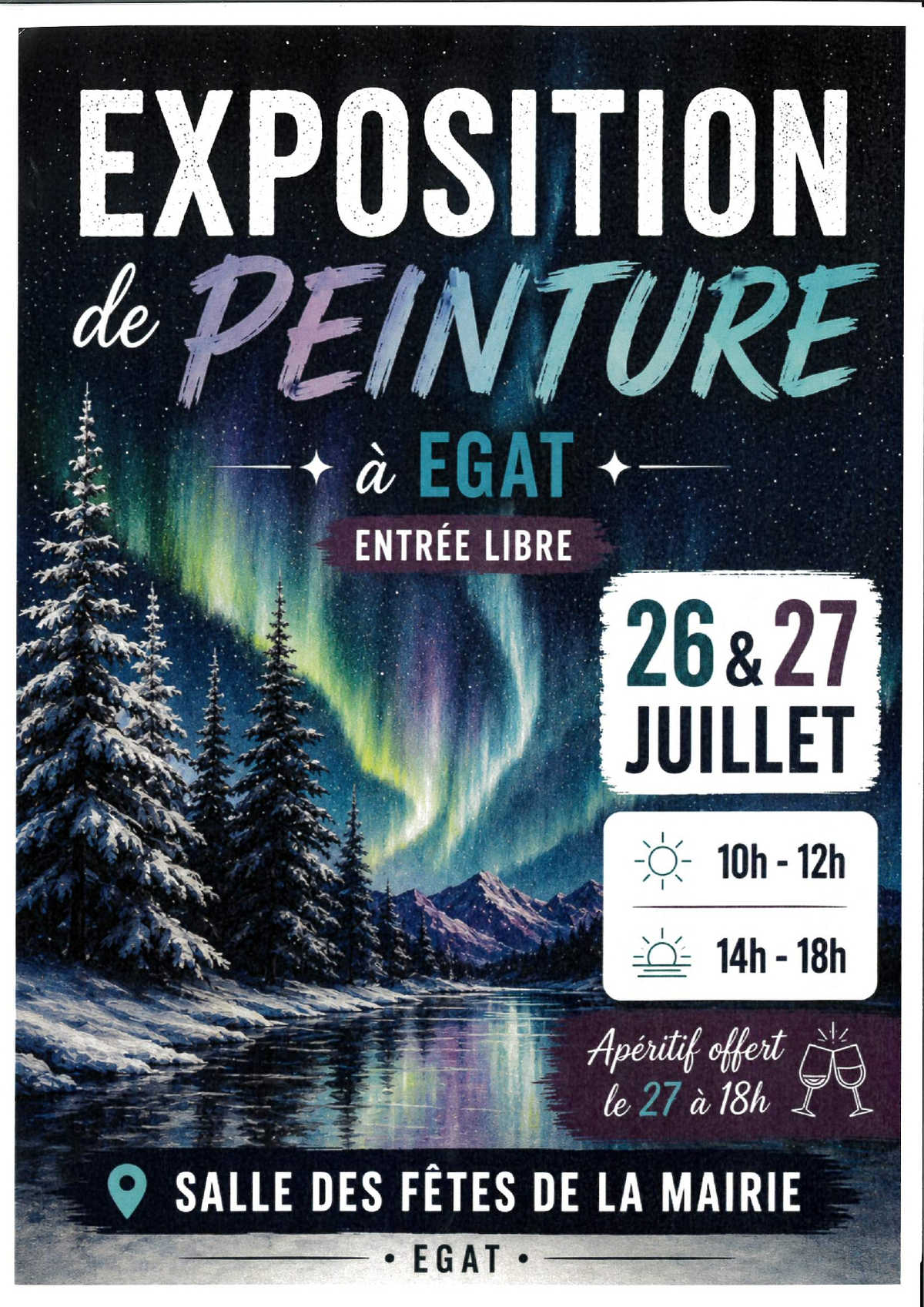Exposition De Peinture - Egat