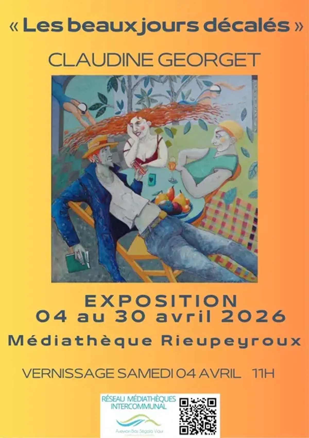 Exposition de peinture Les beaux jours décalés