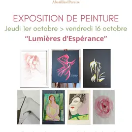 Exposition de peinture Lumières d'Espérance - M' Les Abatilles / Pereire