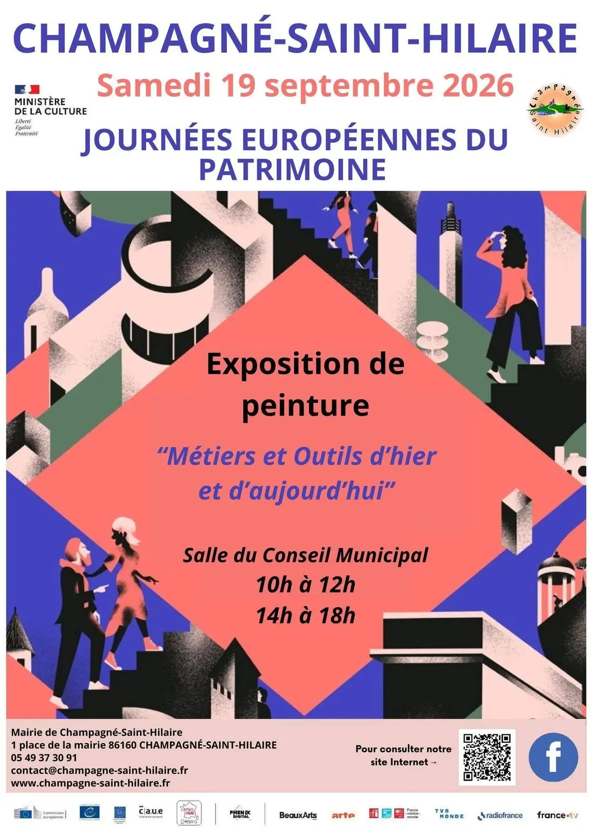 Exposition de peinture Métiers et outils d'hier et d'aujourd'hui