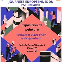 Exposition de peinture Métiers et outils d'hier et d'aujourd'hui