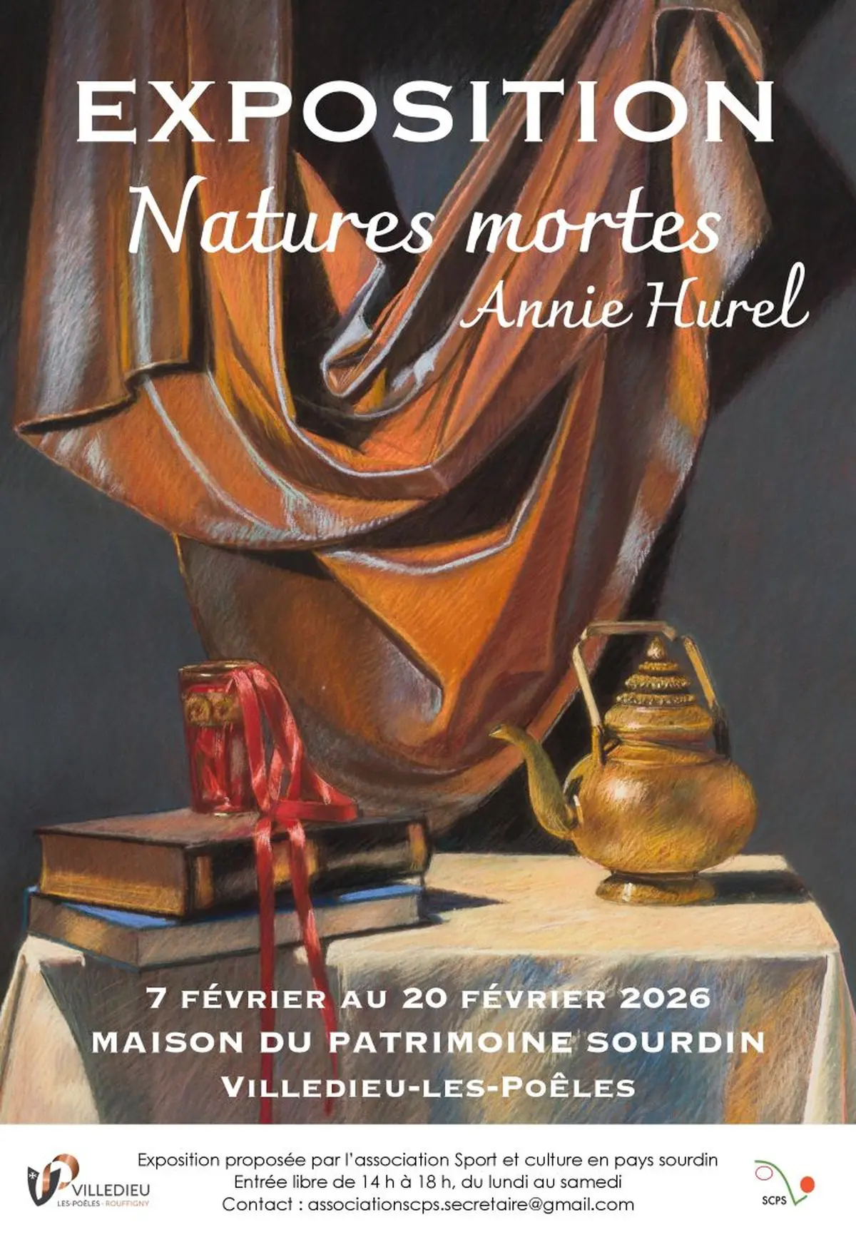 Exposition de peinture Natures mortes par Annie Hurel