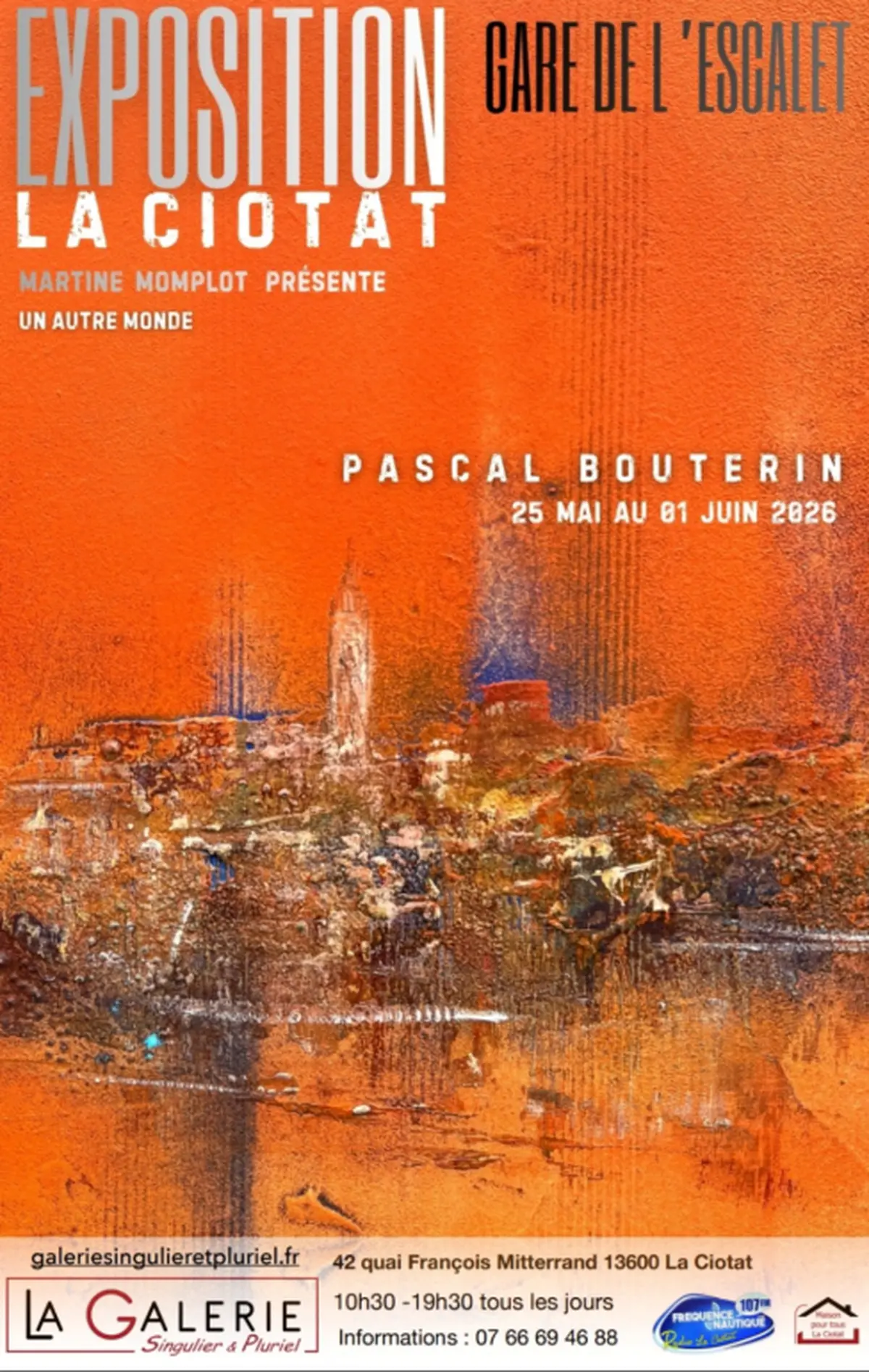Exposition de peinture : Un autre Monde par Pascal BOUTERIN