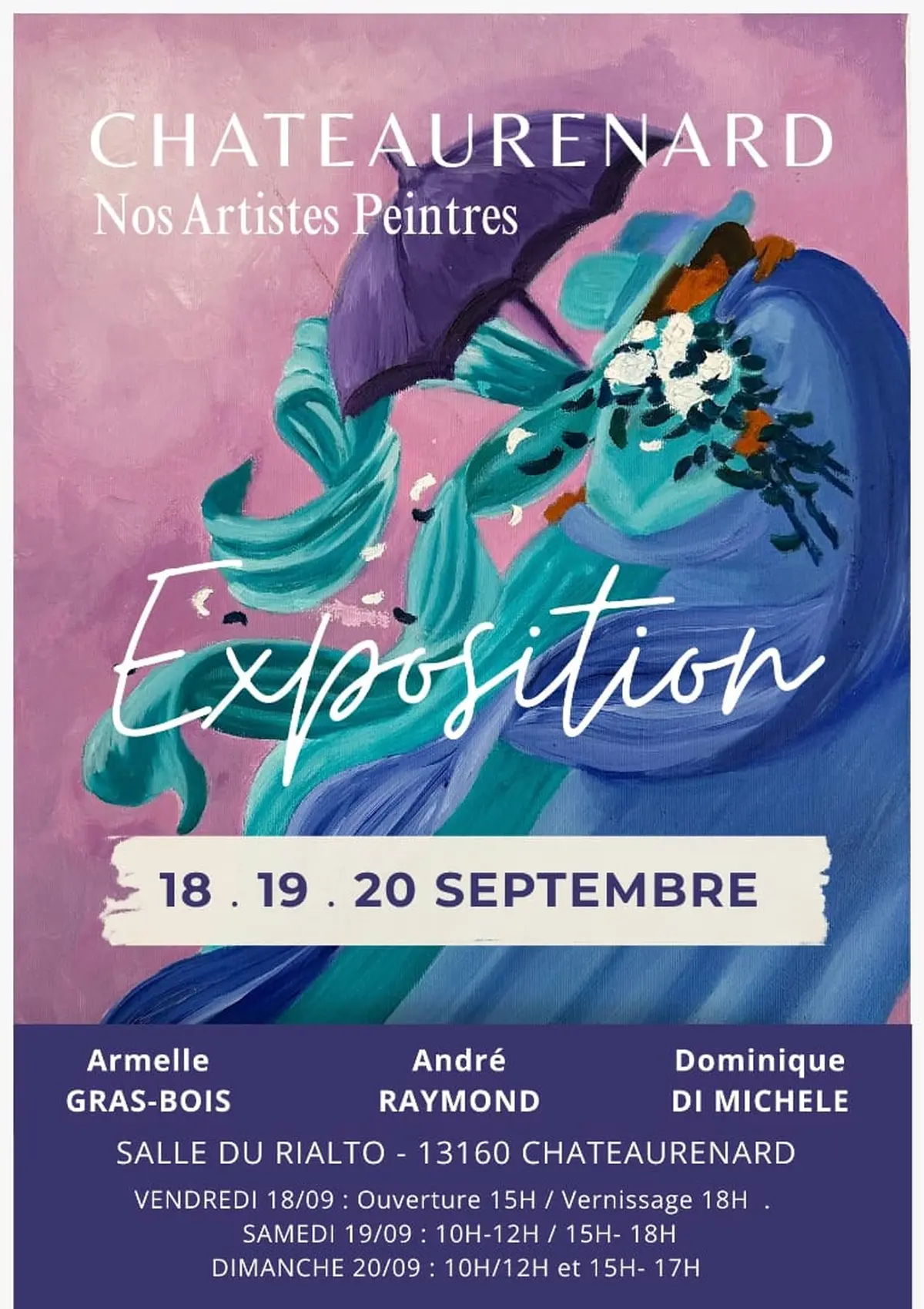 Exposition de peintures