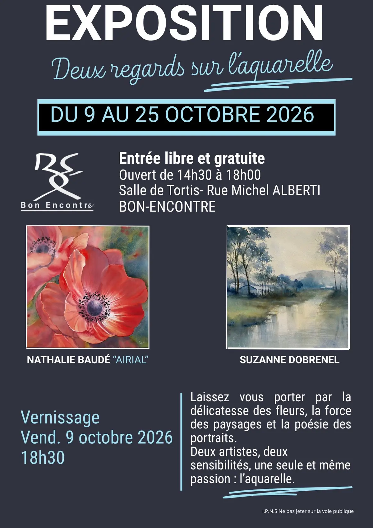 Exposition de peintures